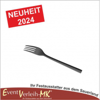 Kuchengabel 18/10 - Vintage/Schwarz